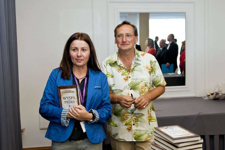 Od lewej: Małgorzata Gromada i Wojciech Cejrowski / fot. Quality Studio dla www.inzynieria.com