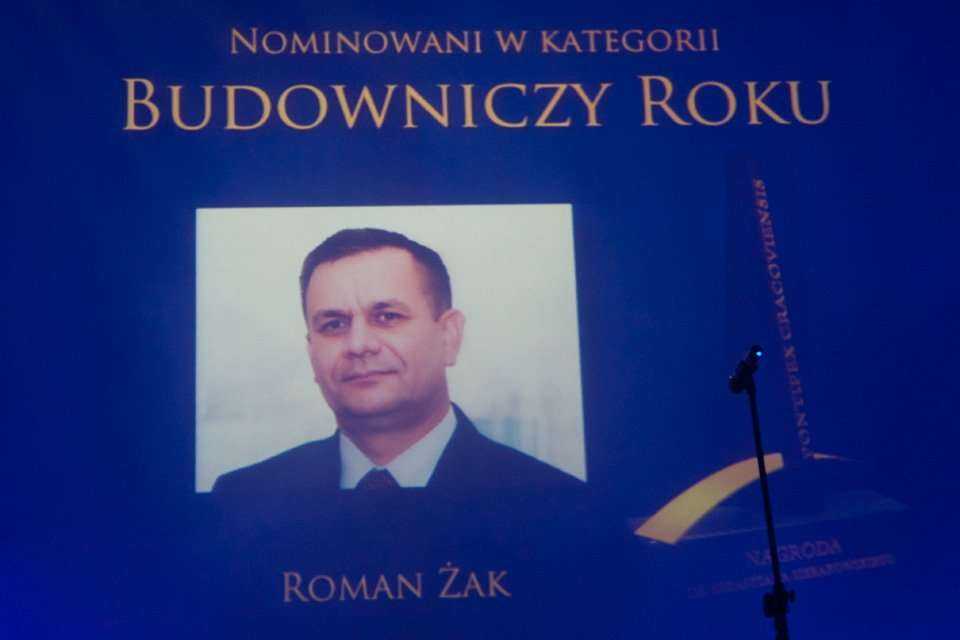 Roman Żak - nominowany w kategorii Budowniczy Roku. Fot. www.inzynieria.com