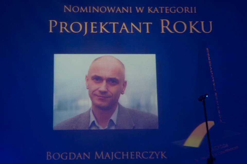 Bogdan Majcherczyk - nominowany w kategorii Projektant Roku. Fot. www.inzynieria.com