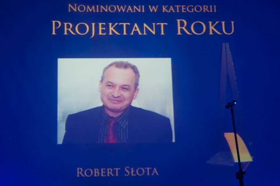 Robert Słota - nominowany w kategorii Projektant Roku. Fot. www.inzynieria.com