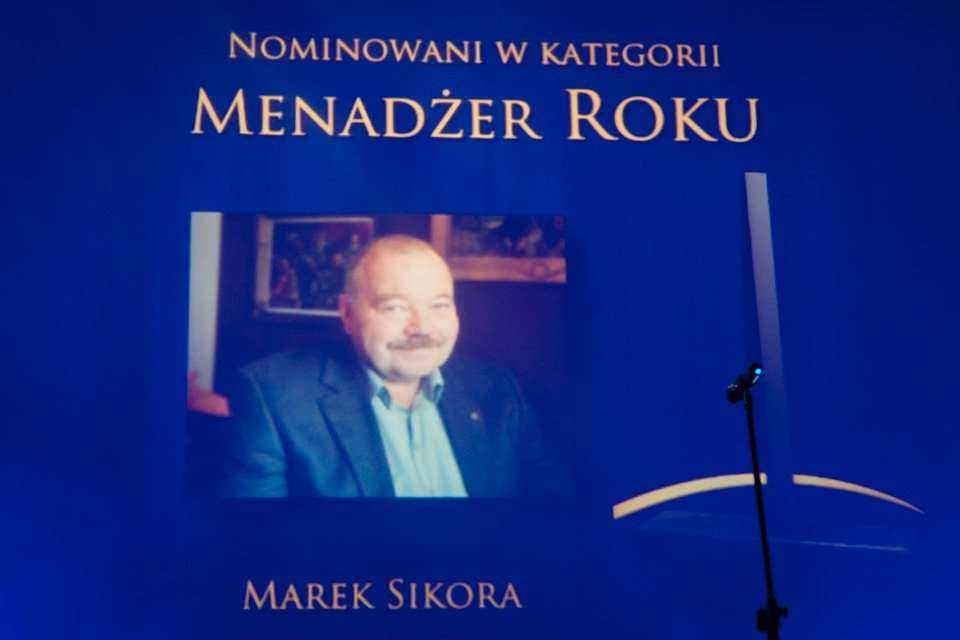 Marek Sikora - nominowany w kategorii Menadżer Roku. Fot. www.inzynieria.com