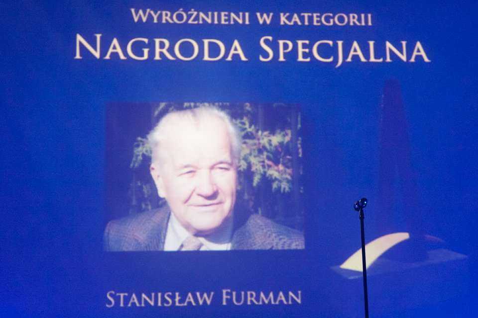 Stanisław Furman - wyróżnienie w kategorii Nagrody Specjalnej. Fot. www.inzynieria.com