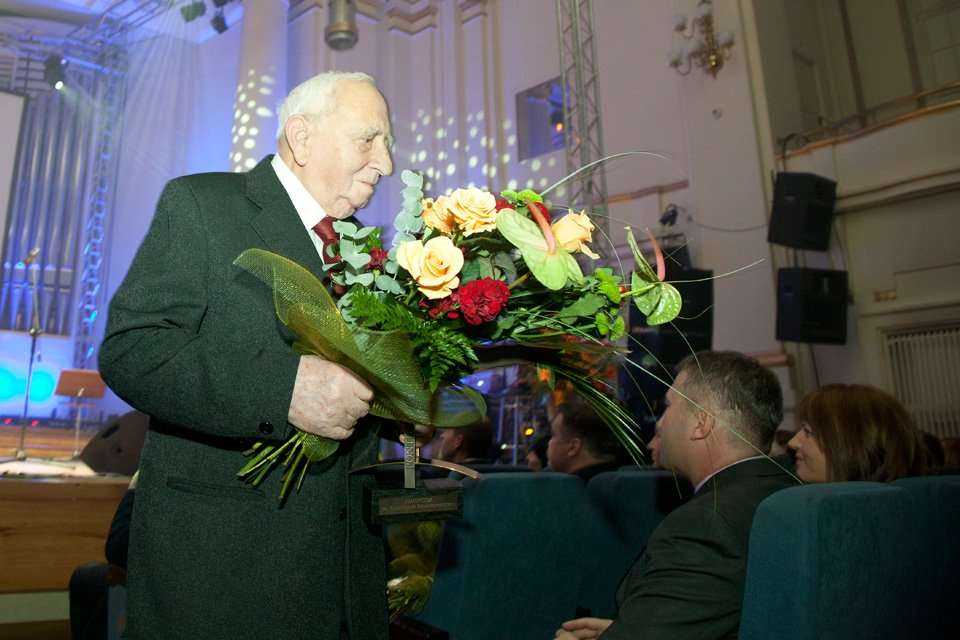 Andrzej Ryżyński - laureat Nagrody Specjalnej. Fot. www.inzynieria.com