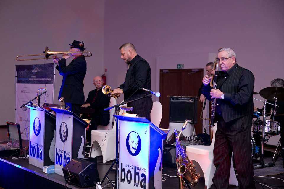 Występ zespołu Boba Jazz Band podczas Gali /fot. Quality Studio dla www.inzynieria.com