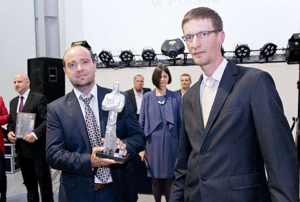 Od lewej: Andrzej Wieszołek oraz Paweł Derwich z firmy DTA-TECHNIK sp. z o.o. / fot. Quality Studio dla www.inzynieria.com