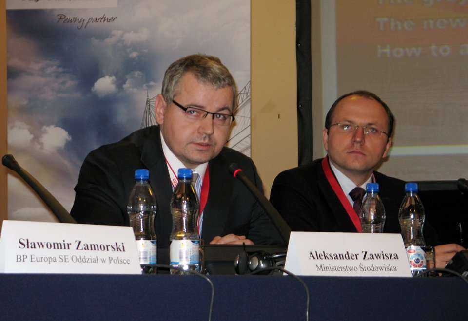 Od lewej: Aleksander Zawisza - Ministerstwo Środowiska i Szymon Parulski - Parulski i Wspólnicy - Doradcy Podatkowi / fot. www.inzynieria.com