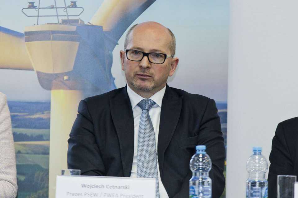 Wojciech Cetnarski, prezes Polskiego Stowarzyszenia Energetyki Wiatrowej (PSEW)
