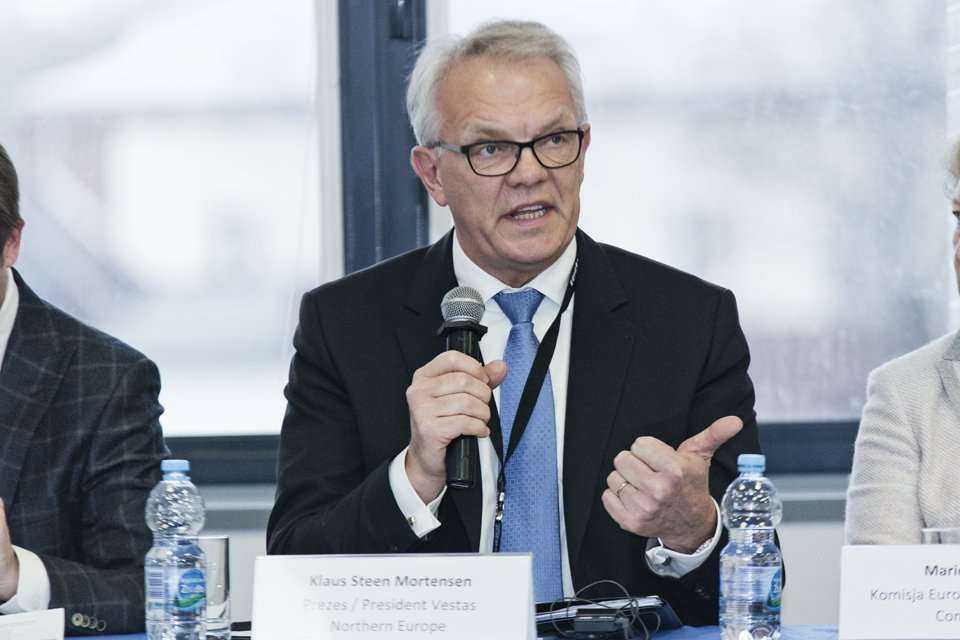 Klaus Steen Mortensen, prezes Vestas Northern Europe