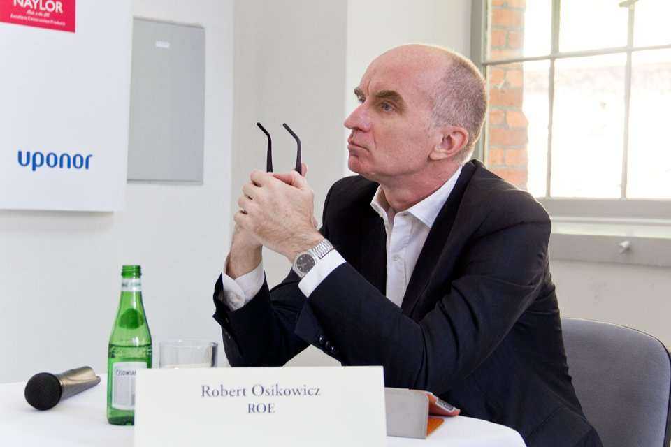 Panel dyskusyjny: podział ryzyka w kontraktach wiertniczych. Moderator: Robert Osikowicz, ROE / fot. Quality Studio dla www.inzynieria.com