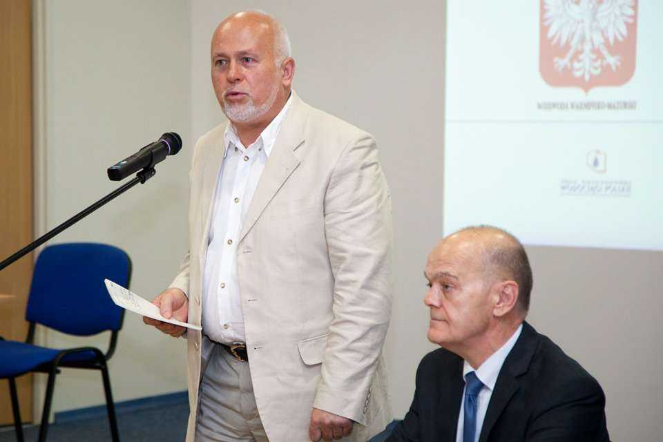 Pierwszy dzień konferencji w siedzibie Wodociągów Olsztyńskich - przedstawiciel firmy wodociągowo-kanalizacyjnej z Litwy / fot. Quality Studio dla www.inzynieria.com