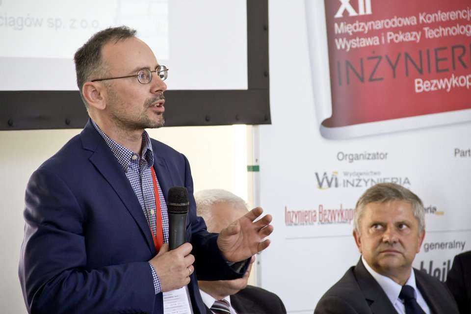 Panel dyskusyjny: Bezwykopowa budowa przyłączy. Prof. dr hab. Bartosz Rakoczy, Izba Gospodarcza 