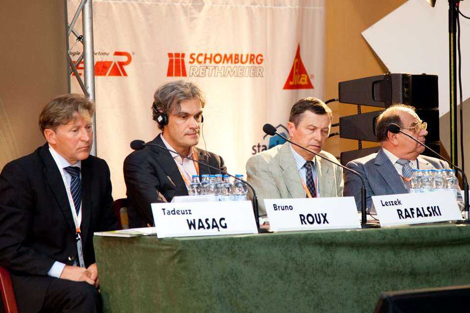 od lewej: Tadeusz Wasąg, Bruno Roux, Leszek Rafalski i Antoni Szydło / fot. Quality Studio dla www.inzynieria.com