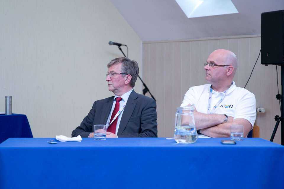 Od lewej: dr inż. Florian G. Piechurski - Politechnika Śląska, Grzegorz Dąbek - AEON International Europe / fot. Quality Studio dla www.inzynieria.com
