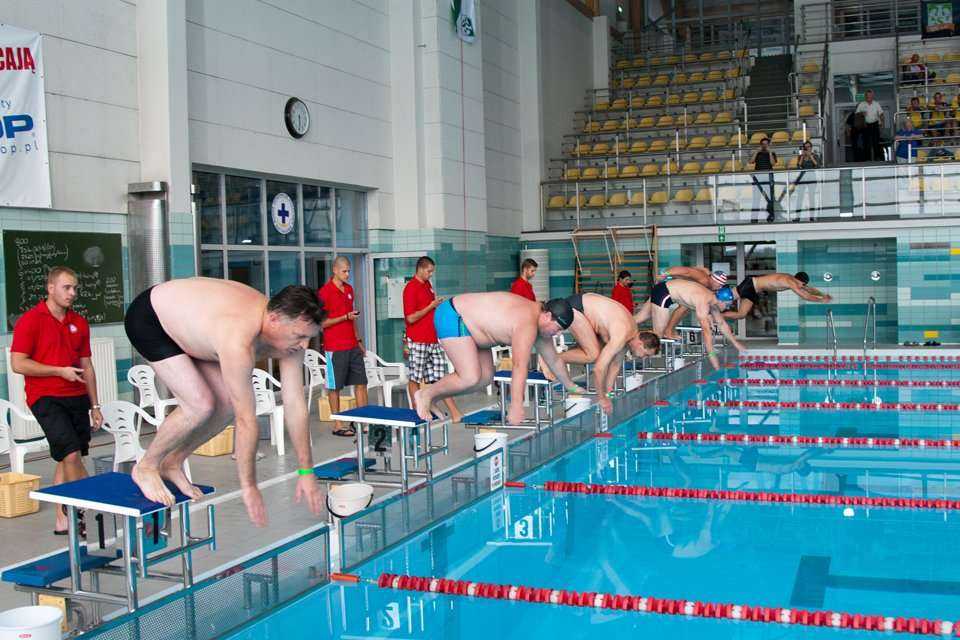 Spartakiada 2012 - zawody w pływaniu mężczyzn na 25 m / fot. Quality Studio dla www.inzynieria.com