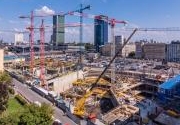 Teren budowy Varso w centrum Warszawy. Fot. HB Reavis