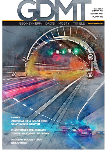 GDMT geoinżynieria drogi mosty tunele 1/2018 [62]