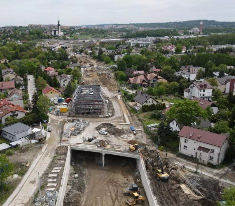 Trasa Łagiewnicka w Krakowie: budowa w warunkach pandemii