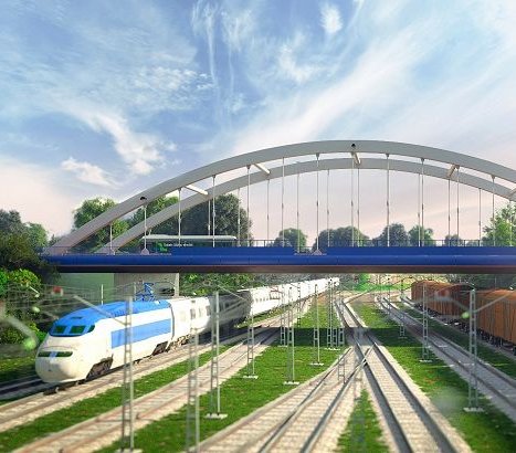 Tczew: budowa wiaduktu na linią Warszawa–Gdańsk