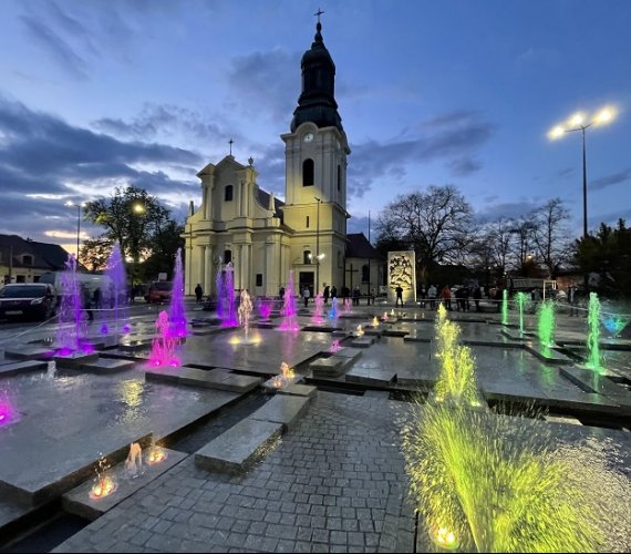 Bydgoszcz przeprowadziła testy nowej fontanny