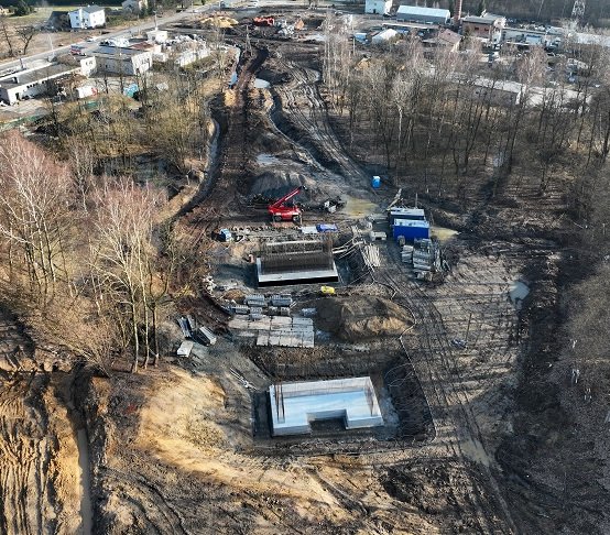 Obwodnica Zatora nabiera kształtów. Tak wygląda plac budowy dziś