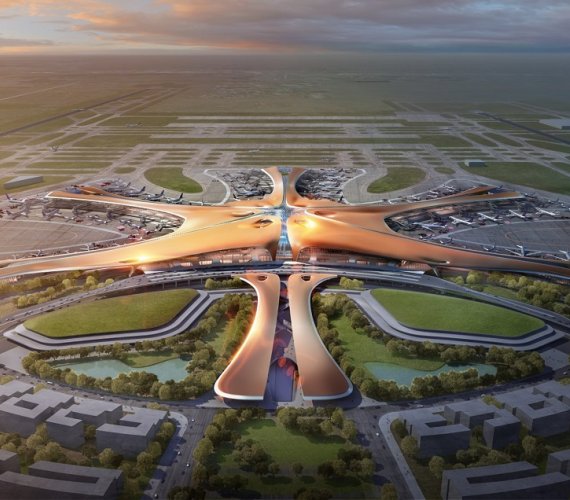 W Pekinie powstaje gigantyczne lotnisko