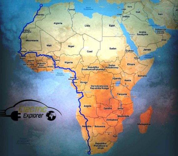 Arkady Fiedler zamierza przejechać Afrykę autem elektrycznym