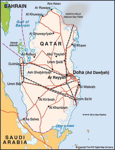 Катар страна газ. Доха Катар на карте. Катар политическая карта. Катар географическая карта. Государство Катар на карте.