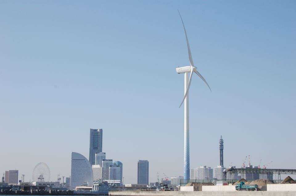 Miejska elektrownia wiatrowa Hama, Yokohama. Fot. Toyota