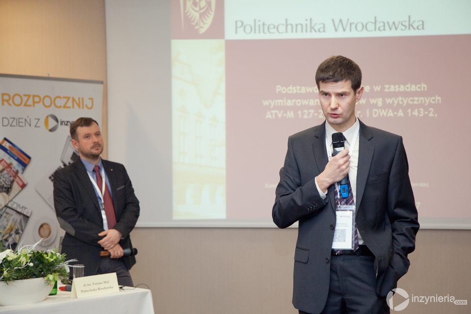 Od lewej: dr inż. Tomasz Abel, Politechnika Wrocławska; dr inż Bogdan Przybyła, Politechnika Wrocławska