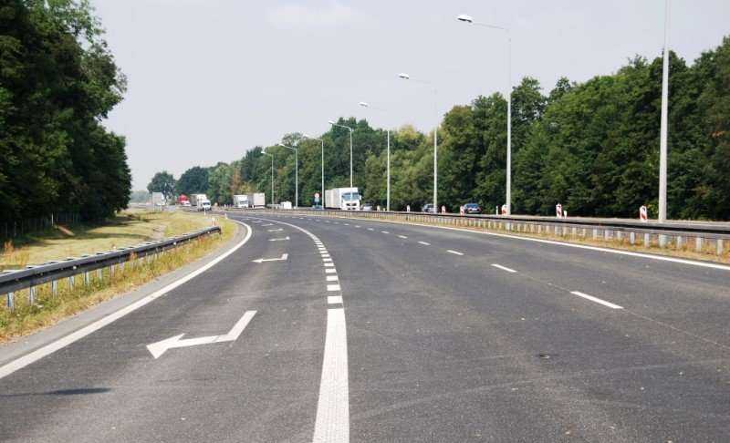 Autostrada A4 na Opolszczyźnie. Fot. GDDKiA