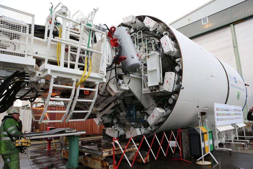 TBM Daisy wydąży największy w Szkocji tunel kanalizacyjny. Fot. z archiwum Scottish Water