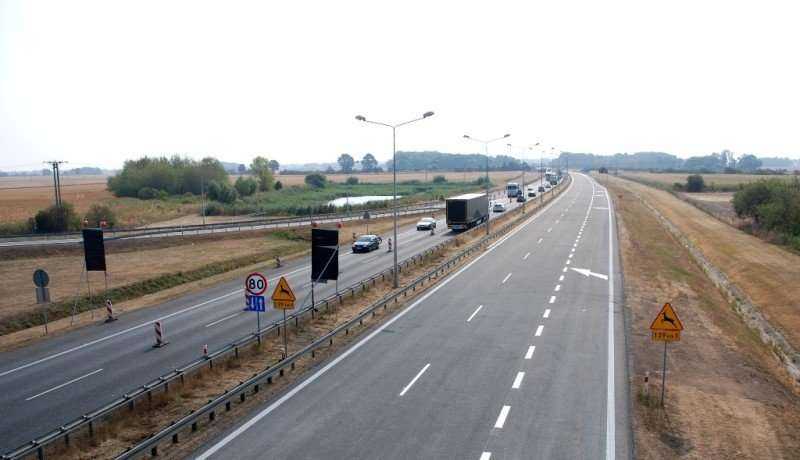 Autostrada A4 na Opolszczyźnie. Fot. GDDKiA